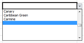 When using ranges a bunch of empty values appear at the end of the list. Annoying!