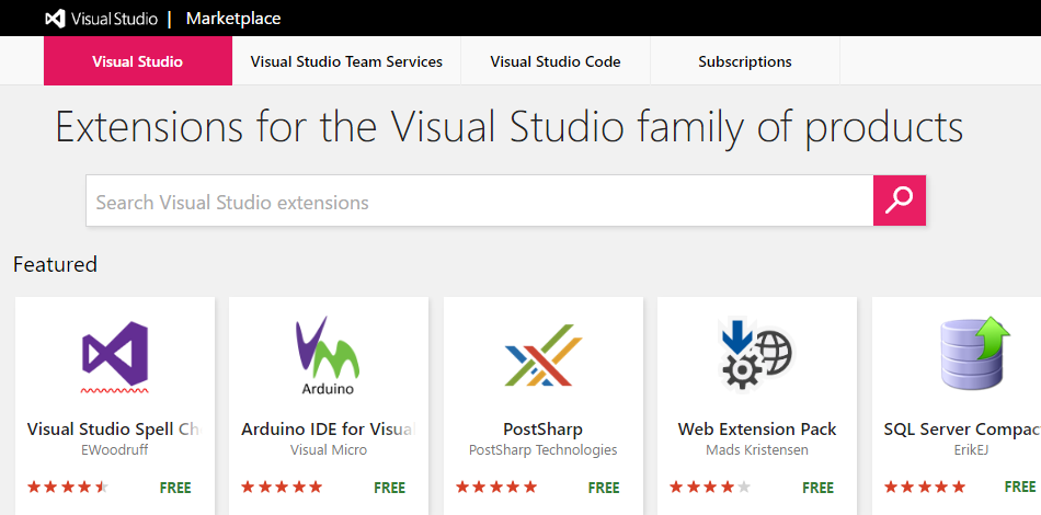 Visual studio marketplace - radhohpa