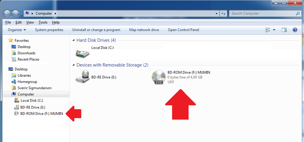 Virtual CloneDrive: Skref 3